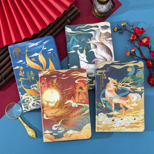 Chinese Mythology Illustrated Notebook