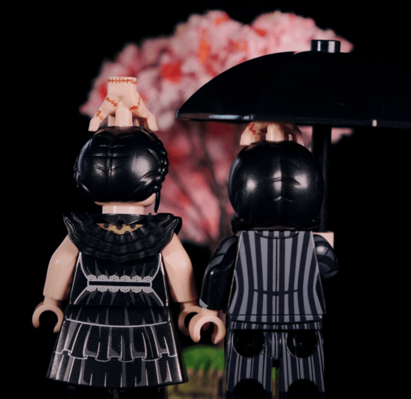 Wednesday Addams Minifigure Building Block Set - Image 5