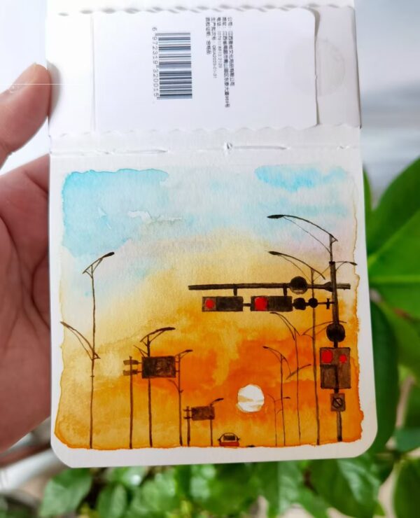 Mini Watercolor Sketchbook - Image 5