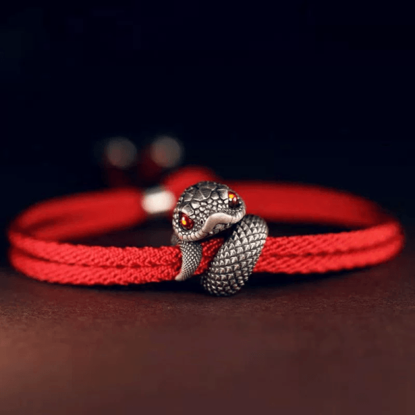 Cute Snake Charm Bracelet