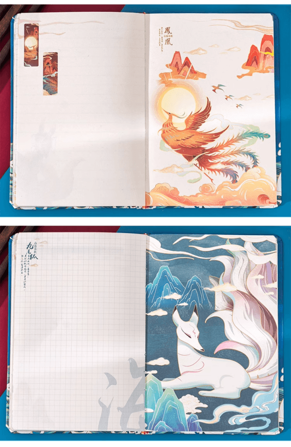 Chinese Mythology Illustrated Notebook - Image 8