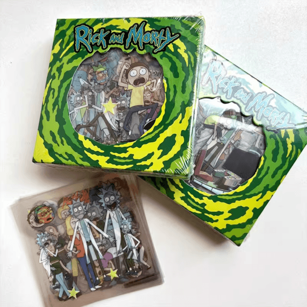 Rick and Morty Transparent Sticker Pack