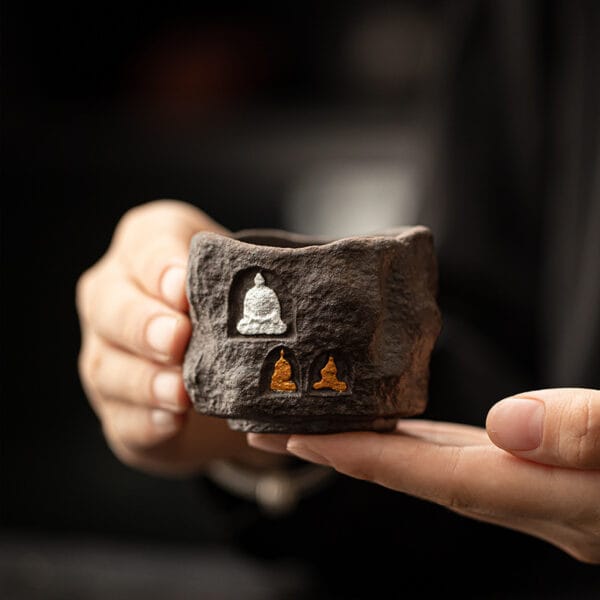 Dunhuang Wuxiang - Ancient Rock Mud Teacup