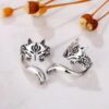 Chic Fox Ear Clip Earrings - Retro Cute Animal Design - Image 5